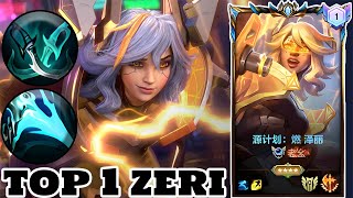 Wild Rift Zeri  Top 1 Zeri Gameplay Rank Challenger [upl. by Ynnatirb]