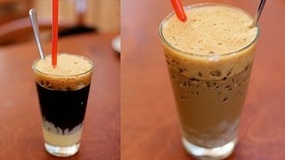 How to make Vietnamese coffee  Ca phe sua da  Helens Recipes [upl. by Arba]