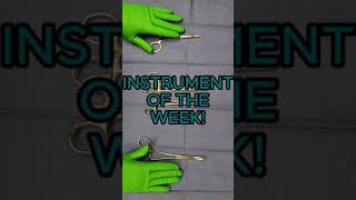 INSTRUMENT OF THE WEEK Mosquito Hemostat and Kelly clamps [upl. by Tema780]