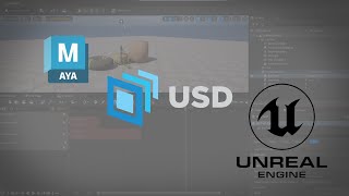 Maya 2023 2024 to Unreal 53 USD mp4 [upl. by Enelak455]