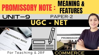 📝Promissory Note  Meaning amp Features  वचन पत्र  Parties  Maker amp Payee  Negotiable Instruments [upl. by Eimat543]