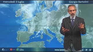 Le condizioni meteo di oggi in Toscana  OGGI instabile con temporali sparsi Migliora da DOMANI [upl. by Tarryn840]