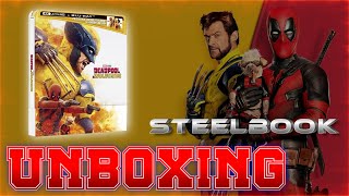 💥UNBOXING DEADPOOL Y LOBEZNO Steelbook 4K UHDBLURAY [upl. by Dotty]