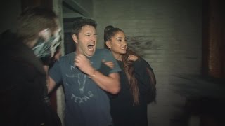 Andy and Ariana Grandes Haunted House Adventure [upl. by Ydac153]