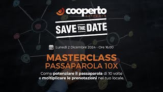 Masterclass Passaparola 10x  Marketing  Passaparola  Sistema Referral [upl. by Ahern510]