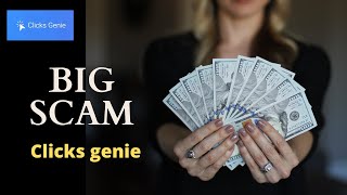 Clicks genie BIG SCAM in History  clicksgenie  The 10M [upl. by Ykcin]