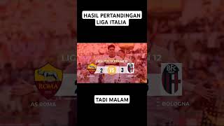 HASIL PERTANDINGAN LIGA ITALIA TADI MALAM ligaitalia hasilligaitaliatadimalam [upl. by Rundgren]