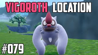 How to Catch Vigoroth  Pokémon Scarlet amp Violet [upl. by Ethben]