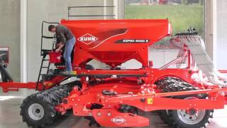 KUHN ESPRO  Semoirs en ligne pneumatiques Mise en route [upl. by Ruthven502]