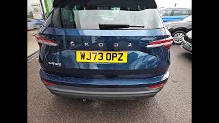 SKODA Karoq SUV 15 TSI 150ps SE L ACT DSG WJ73OPZ STARTIN SKODA WORCESTER [upl. by Nosro]