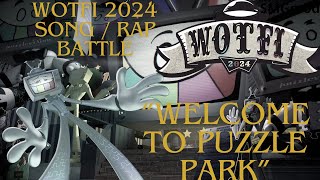 Welcome To Puzzle Park  SMG4 WOTFI 2024 Song LYRICS IN SUBTITLES [upl. by Towroy]