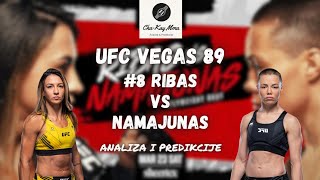 UFC Vegas 89 Ribas vs Namajunas  Analiza i predikcije  ChaKay MMA 163 [upl. by Akimrehs]