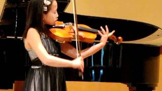 Rieding violin concerto in G major op24 3rd mvt by Josephine Kim [upl. by Scevour632]