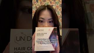 Can you believe this hair colour remover is like magic [upl. by Drucill]