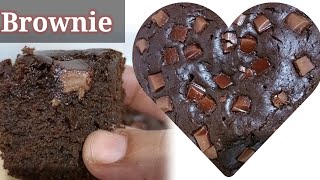 Chocolate Brownie Recipe Eggless Brownie [upl. by Mirisola236]