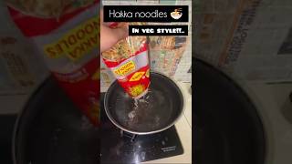 Hakka noodles 🍜hakkanoodles subscribeformore food chawmein [upl. by Kohler]