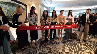 Fabiola Guajardo Inaugura Espacio Vogue Holiday Edition [upl. by Ottinger]