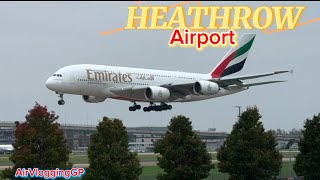 London Heathrow Airport  Plane Spotting AirVloggingGP [upl. by Brigitte]