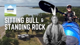 Ep 270 Sitting Bull amp Standing Rock  South Dakota RV travel camping kayaking history [upl. by Oicatsana330]