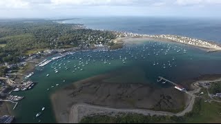 From Scituate Harbor and the Old Scituate Lighthouse Drone Footage Full Flight [upl. by Ashti940]