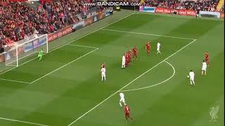 Amazing Andrea Pirlo Free Kick  LIVERPOOL LEGEND VS MILAN GLORIE 32 2019 Anfield [upl. by Hodges584]