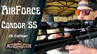 AirForce Condor SS in 25 Caliber FULL REVIEW  American Airgunner [upl. by Nhoj]