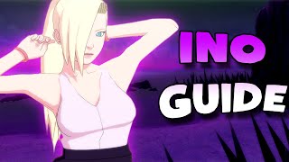 Ino Yamanaka Character Guide  Naruto X Boruto Storm Connections [upl. by Wenoa]