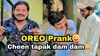 Oreo biscuit prank😜😁  ye Kia khila dia😱🤨  As vlogs❤️ [upl. by Annemarie]