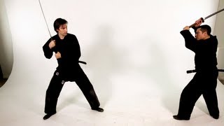 How to Advance amp Retreat with a Katana  Sword Fighting [upl. by Mady]