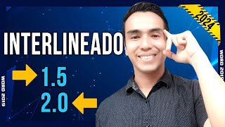 Como poner interlineado en Word 2024 ✅ Espaciado entre líneas sencillo 15 20 en Word Normas APA 7 [upl. by Meikah]