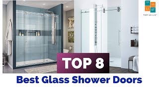 The 8 Best Glass Shower Doors of 2020 List Reviews [upl. by Namzzaj]