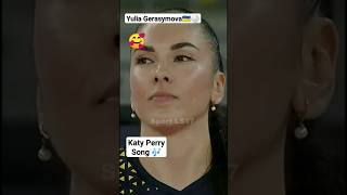 Yulia Gerasymova 🏐🔝 Song by Katy Perry 🎶 [upl. by Finbur]