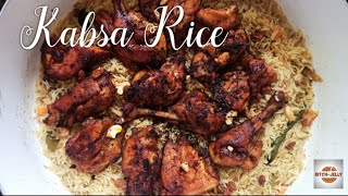 Chicken kabsa Arabian chicken kabsa recipe  Original kabsa recipe in malayalam [upl. by Cowen]