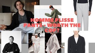 Homme Plisse Pants by Issey Miyake  Worth The Pick Up [upl. by Phelps]