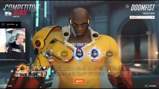 Danteh VS Space INSANE 18000 Damage Doomfist Gameplay Season 13 OW2 [upl. by Abie]