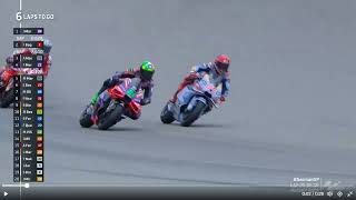 Race motoGP Sachsenring 2024 results highlights [upl. by Timothee]