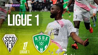 Angers vs St Etienne  Ligue 1 HIGHLIGHTS  102624  beIN SPORTS USA [upl. by Kamerman]