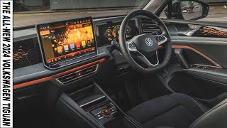 2024 Vw Tiguan Interior Features Ambient Lights Infotainment [upl. by Delia831]