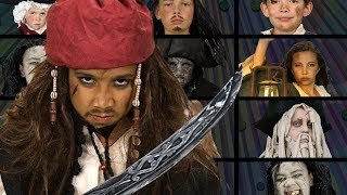 Pirates of the Caribbean Finger Family  Finger Family Songs [upl. by Atteloc]