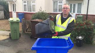 Launch of weekly food waste collections and bin changes in Rushmoor [upl. by Yclek814]