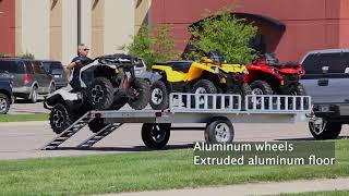 Aluma A8812 ATV Trailer [upl. by Ilsel398]