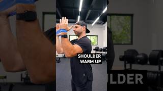 Warm Up Your Rotator Cuff  Banded PullAparts amp Serratus Anterior Raises [upl. by Linc]