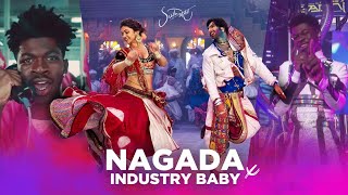 Industry Baby × Nagada Sang Dhol🔥 Sush amp Yohan Mashup [upl. by Lebasile717]