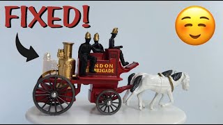 MATCHBOX Restoration Part Two of Y4 Shand Mason Horse Drawn Fire Truck  Fixed [upl. by Nosnej456]