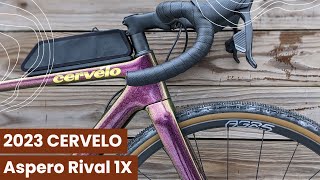 The 2023 Cervelo Aspero Gravel Bike  its dope and looks dopeer [upl. by Neros555]