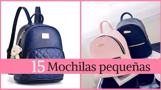 15 Estilos de mochilas pequeñas [upl. by Zobe]