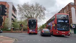 London  Acton High Street  Acton Town  Relaxing Drive  4K [upl. by Naamana]