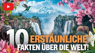 Die 10 erstaunlichsten Fakten über die Welt die du wissen musst [upl. by Anaytat]