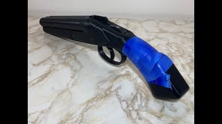 3D Printed Airsoft Double Barrel Shotgun [upl. by Chastity]