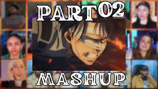 Attack on Titan Final Season Part 02 Reaction Mashup [upl. by Ruphina941]